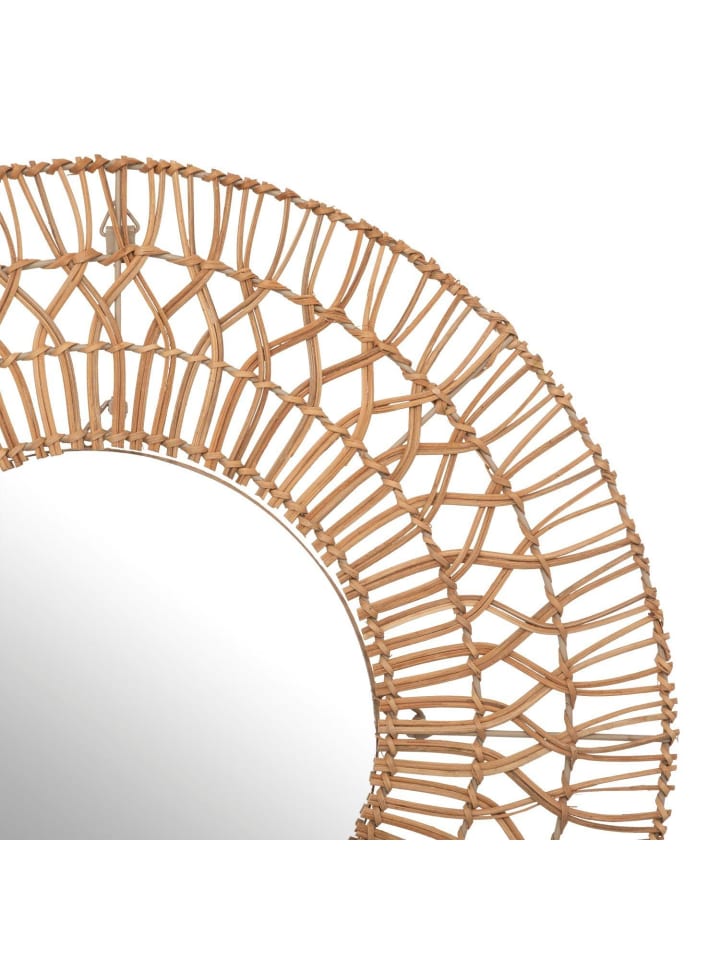 Atmosphera Créateur d'intérieur Rattanspiegel in beige günstig kaufen onesize