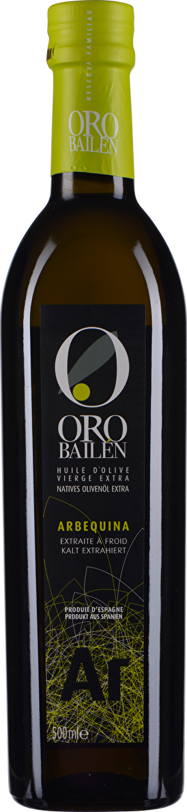 Oro Bailén Arbequina Natives Olivenöl Extra 0,5 Liter