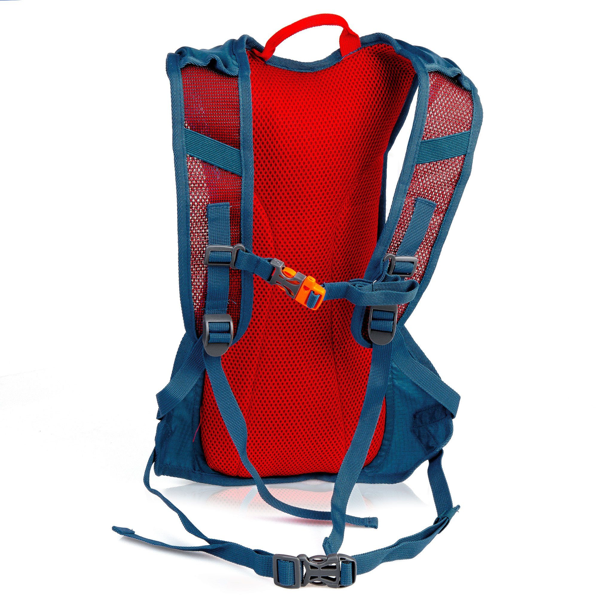 Spokey Fahrradrucksack Spokey 5 Liter Fahrradrucksack Fuji, reflektierende Elemente, Trinkblasenvorrichtung
