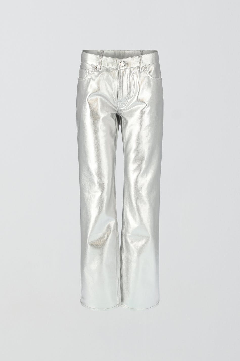 Metallic jeans