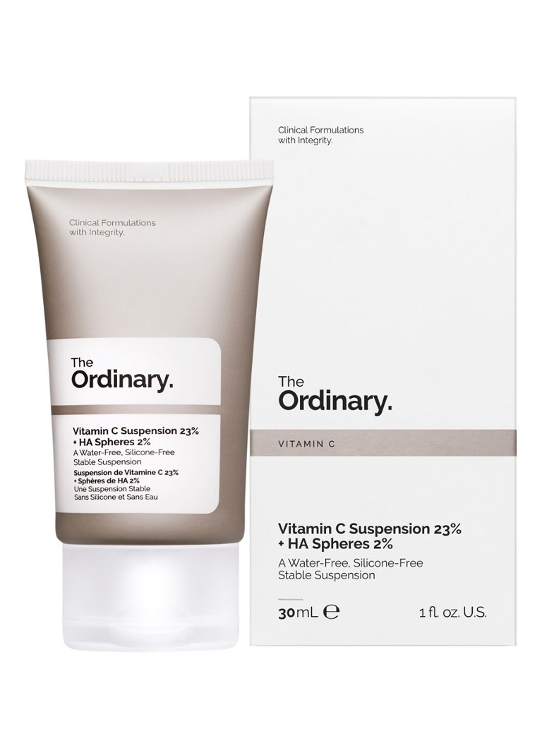 The Ordinary Vitamin C Suspension 23% + HA Spheres 2% - dienas un nakts krēms ar mirdzošu efektu