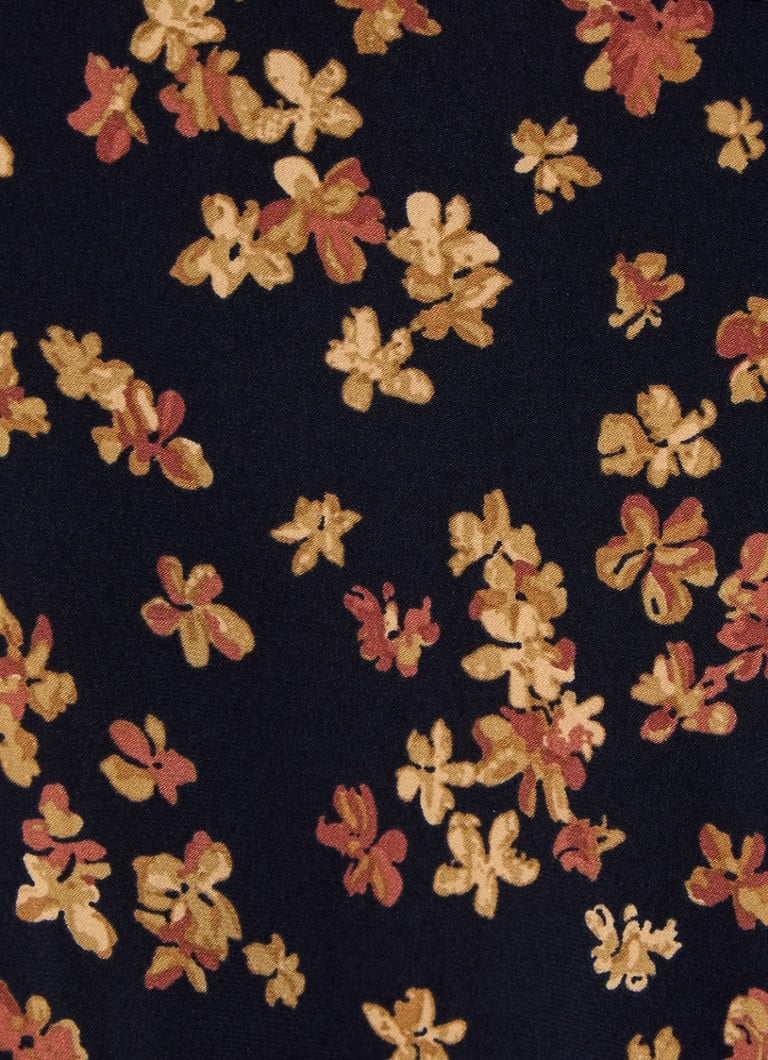 Ralph Lauren Blouse with leaf print and chest pockets