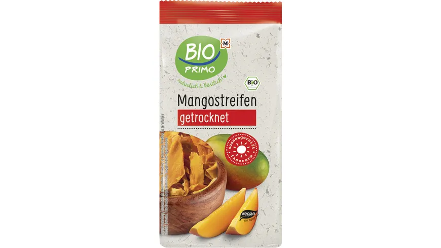 BIO PRIMO Bio Mangostreifen Getrocknet 100 g