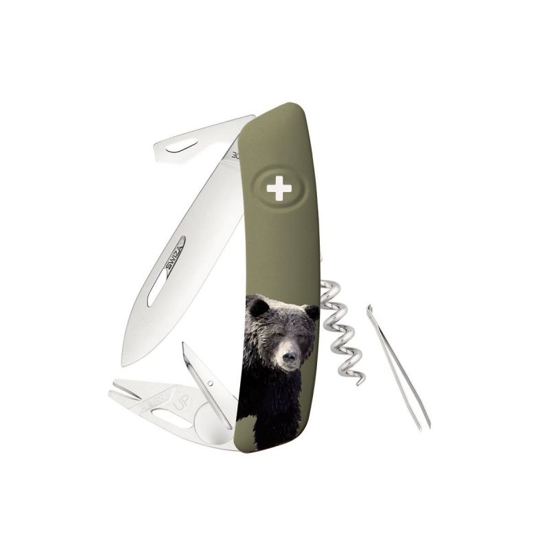 Swiza TT03 Tick Tool Wildlife Eagle Dark Blue, Schweizer Taschenmesser made in Swiss
