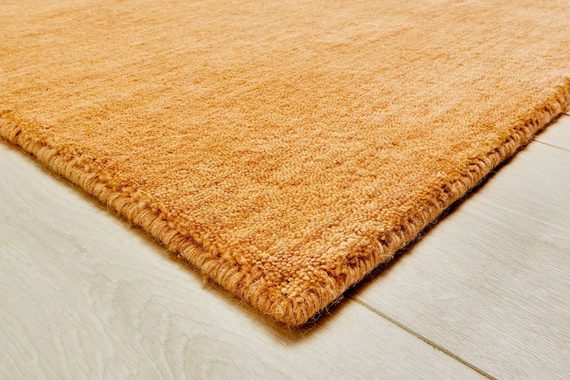 Wollteppich Jaipur, Steffensmeier, Rechteckig, Gabbeh Teppich, reine Schurwolle, Schlafzimmer, Wohnzimmer