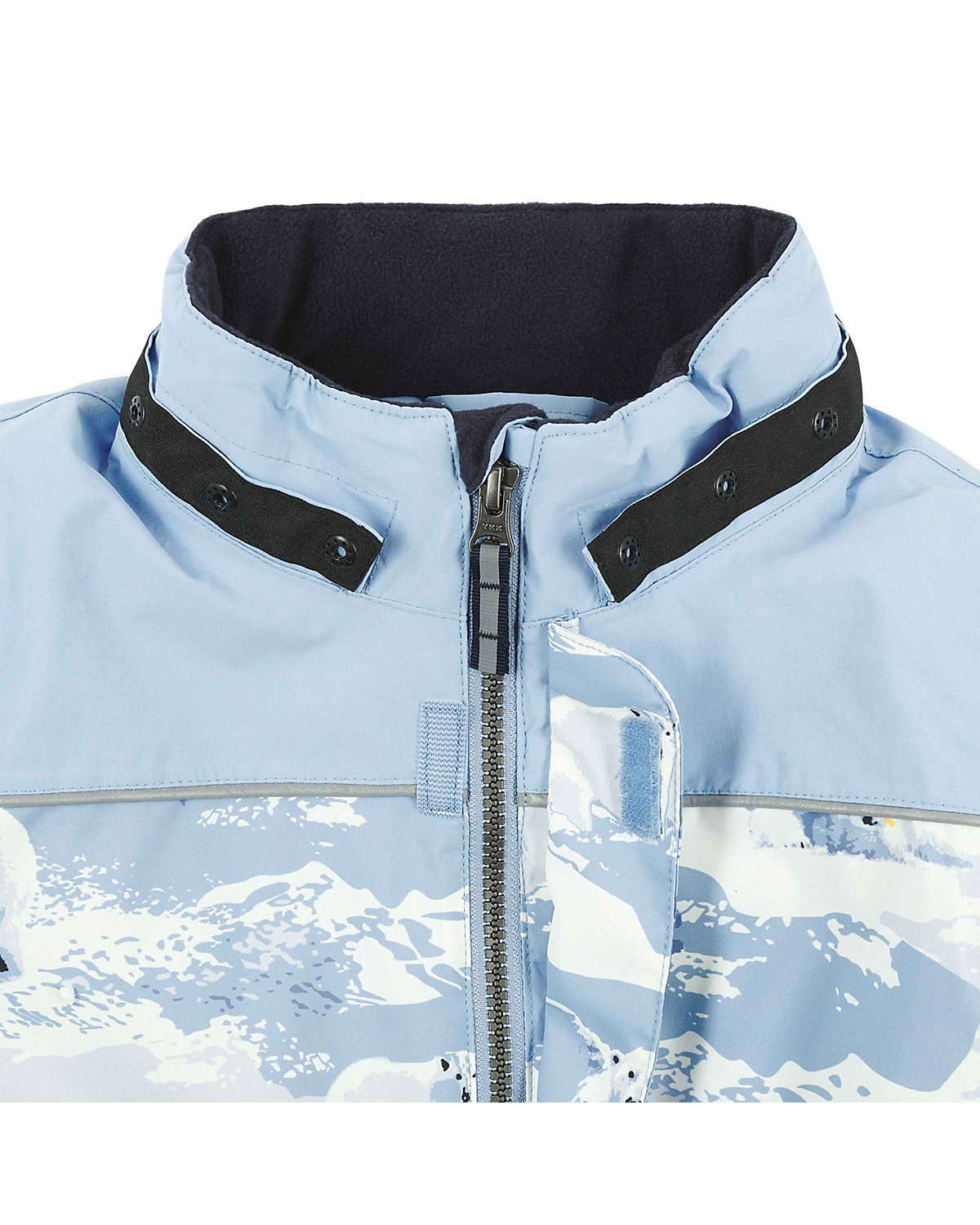 Schneeanzug Outerwear, Softbund, abnehmbare Kapuze, Reflektor, gefüttert Schneeanzüge