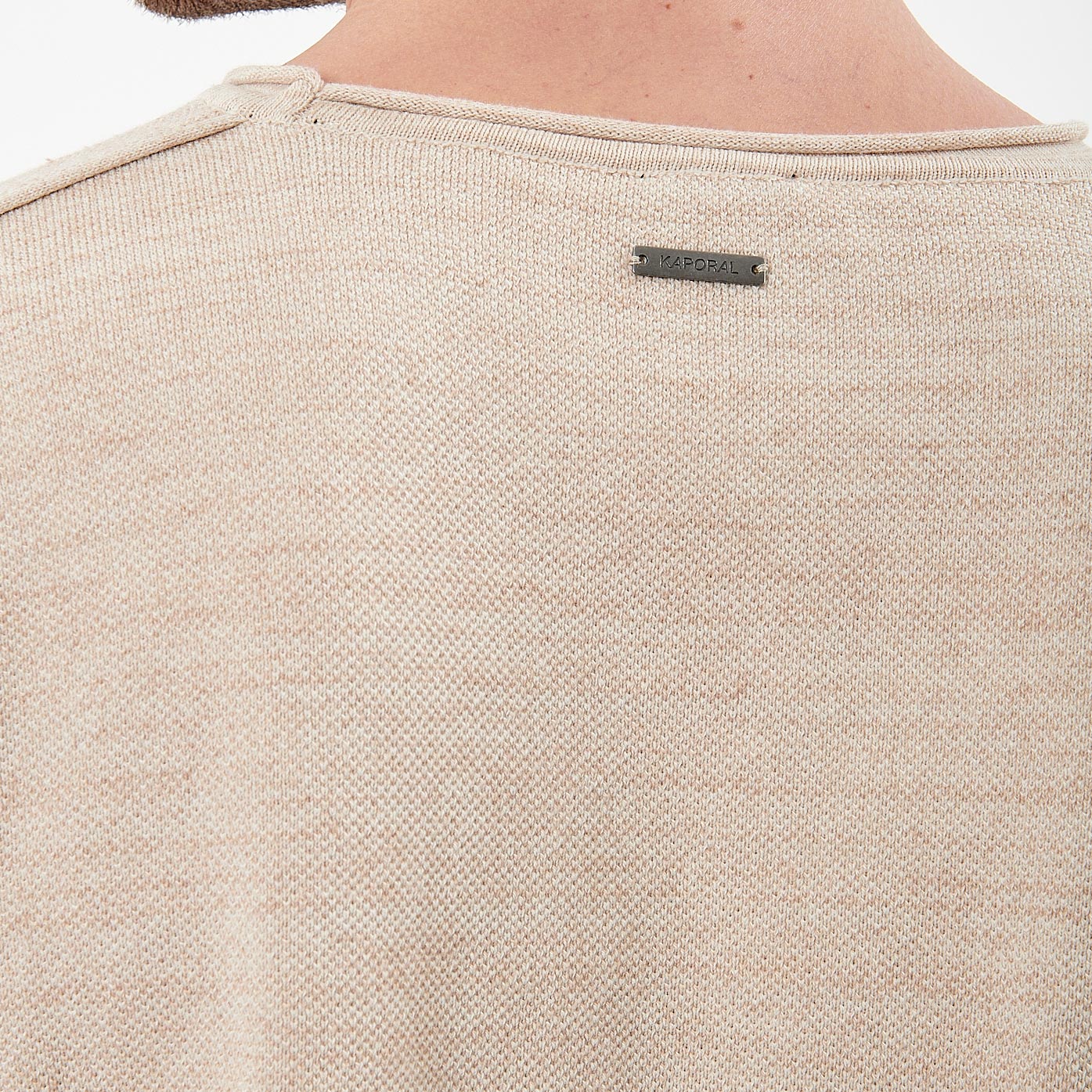 NABEL  Pull beige Homme