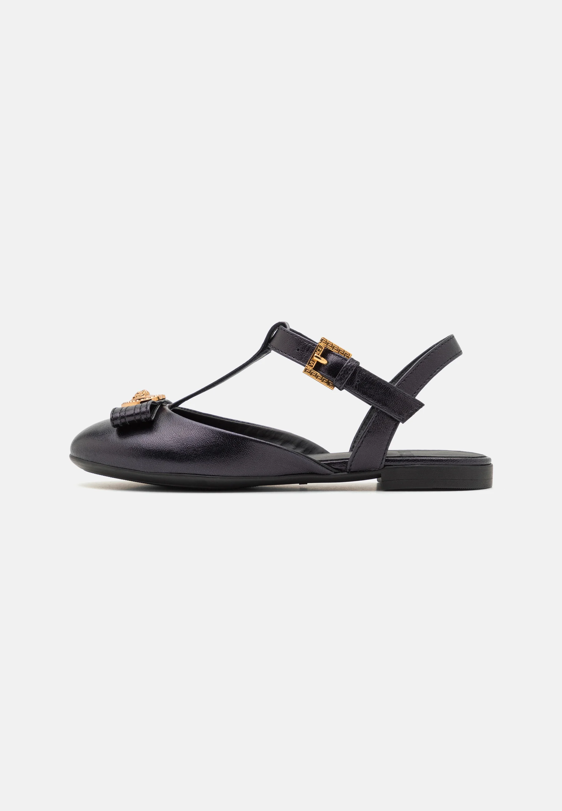 Versace FLATS LAMINADO ESPEJO - Sandalias