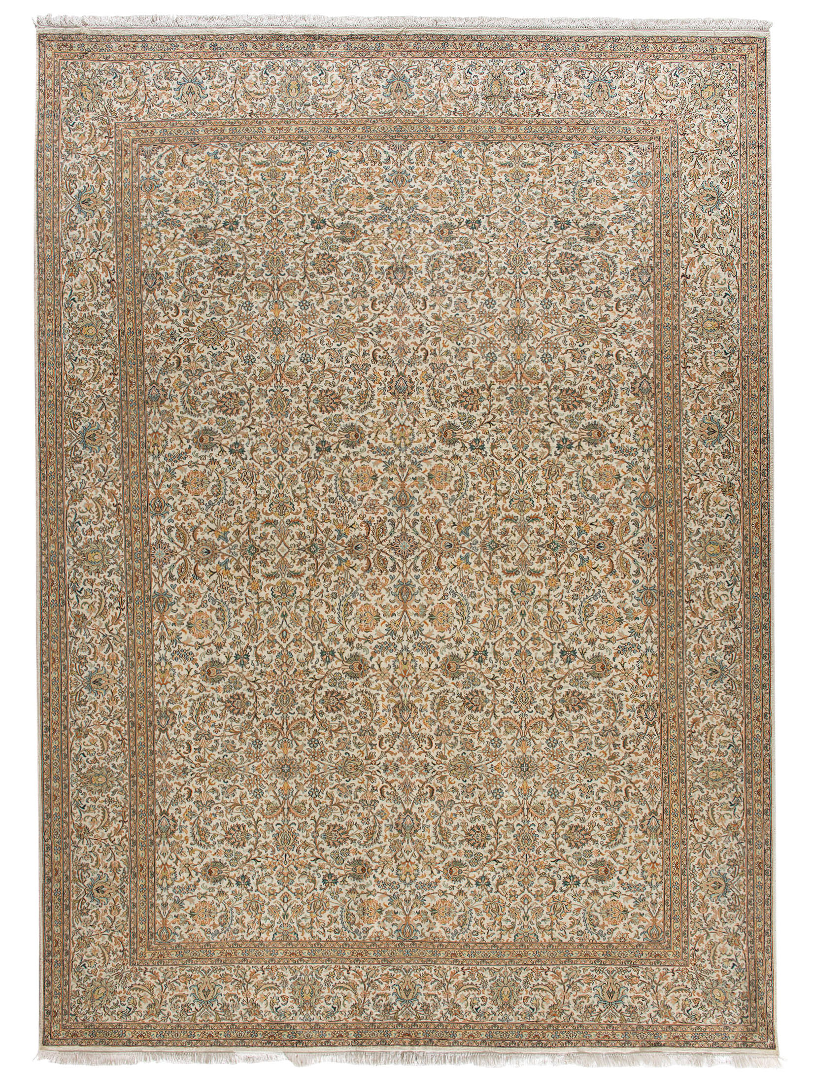 Kaschmir Seide 18/18 ca. 251 x 344 cm, Unikat / Einzelstück