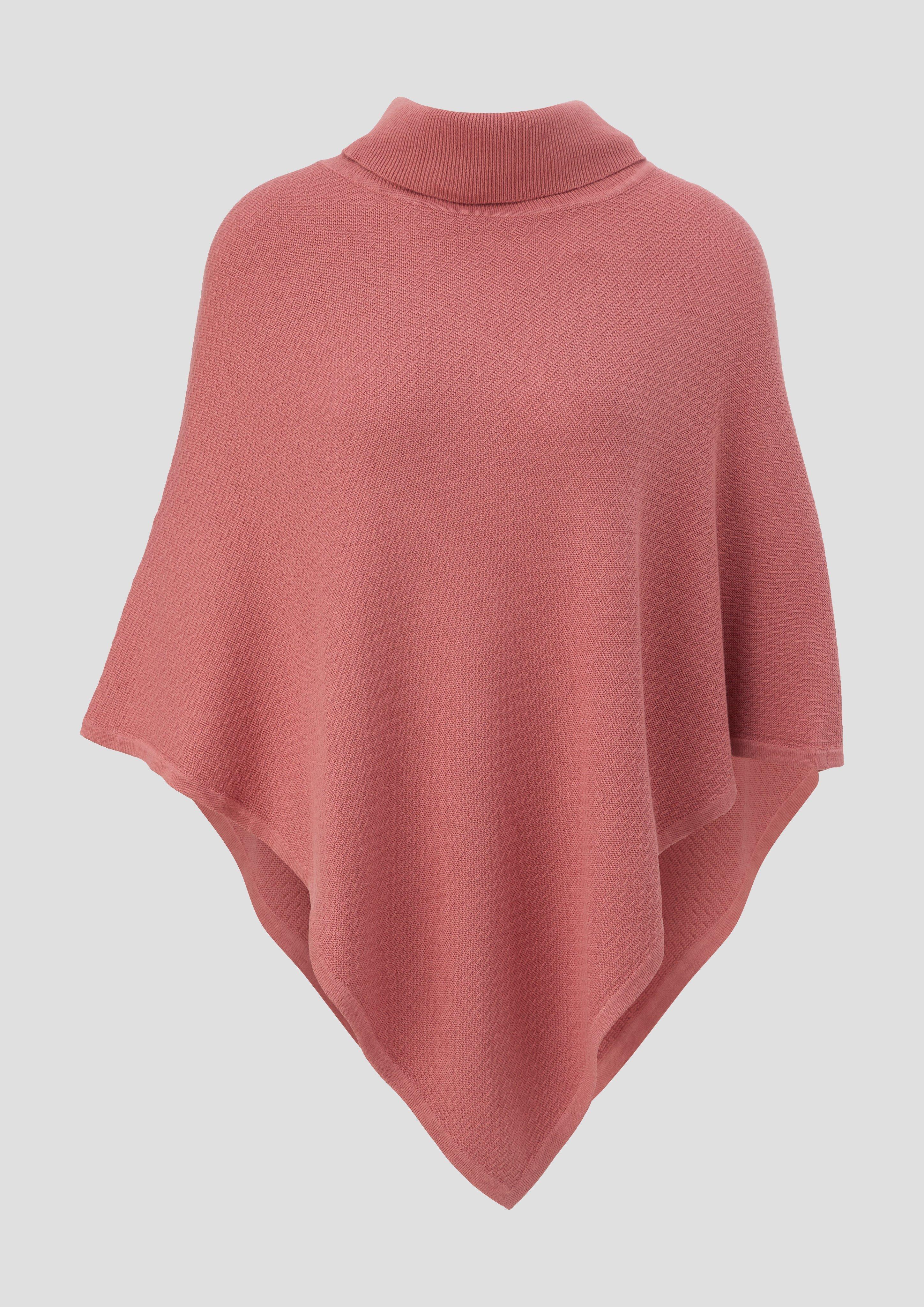 Poncho aus Viskose-Baumwoll-Mix  2135651-2074