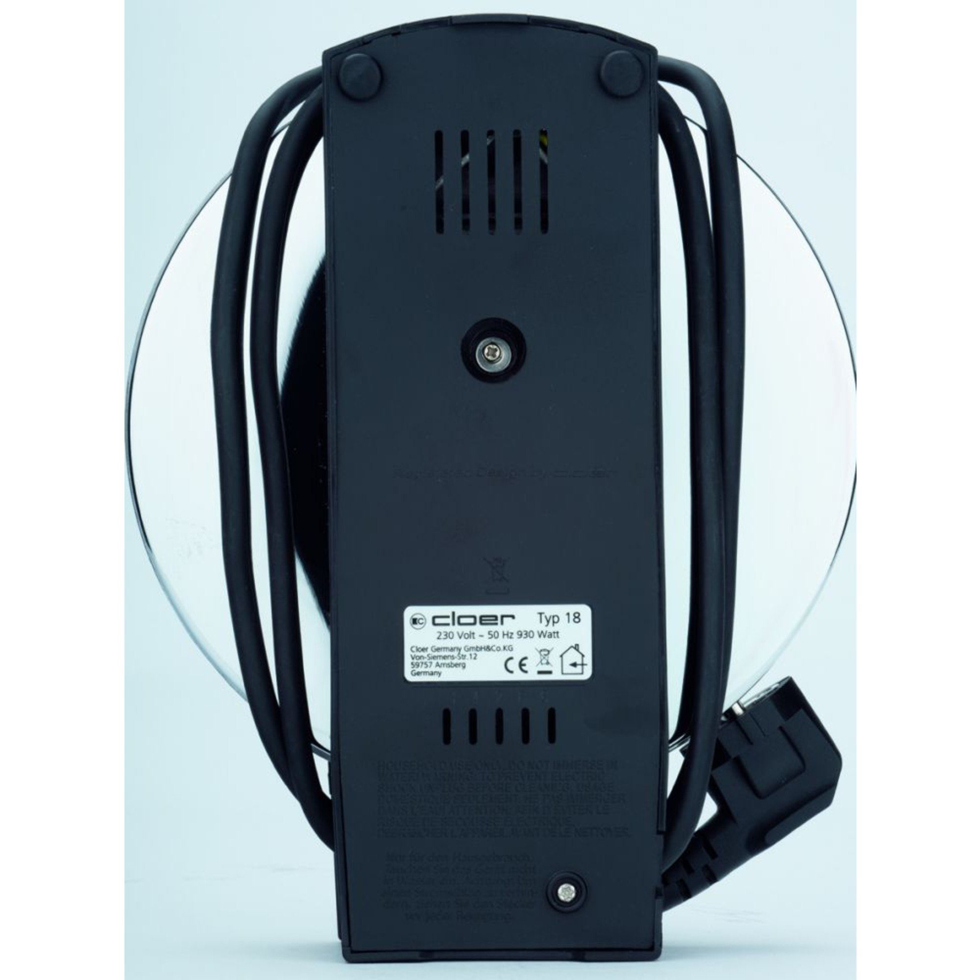 Cloer Kaffeebereiter Cloer Waffeleisen 189, (930 Watt)