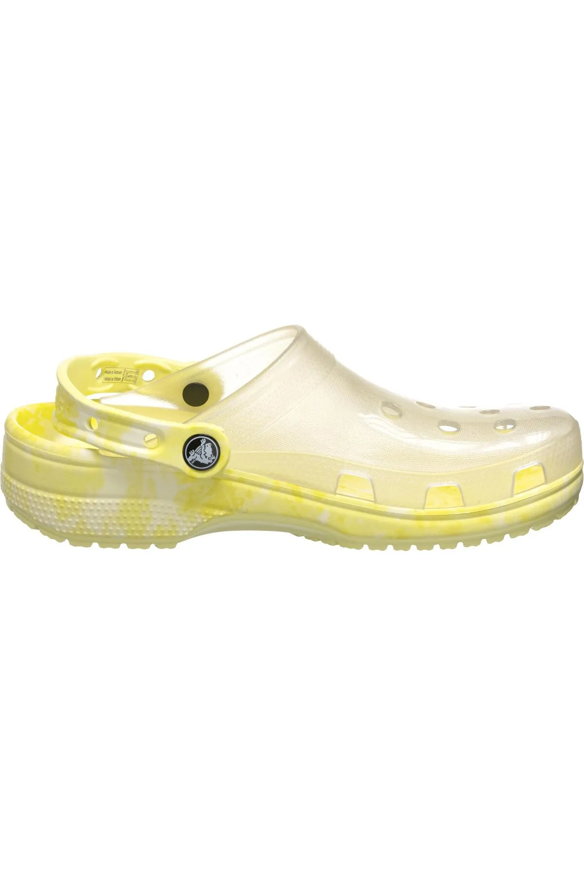 Crocs  Unisex Crocs Classic Transluzente Bleiche Sandalen