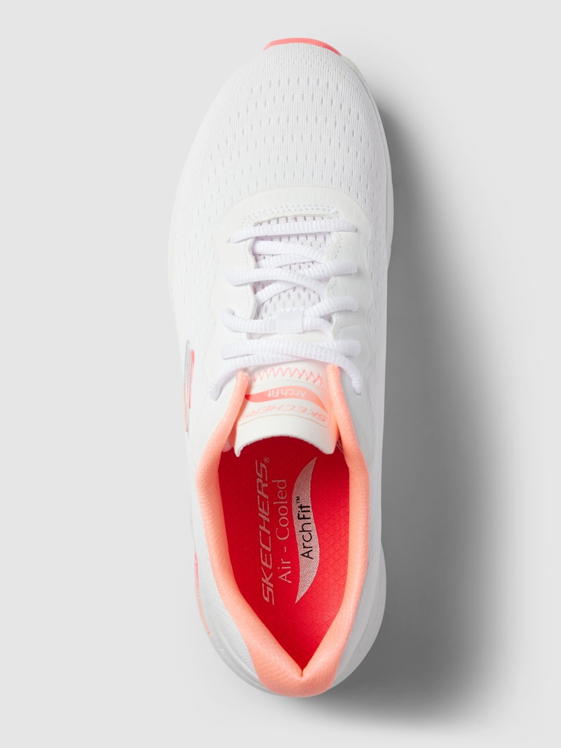 Sneaker mit Label-Details Modell 'ARCH' in weiß