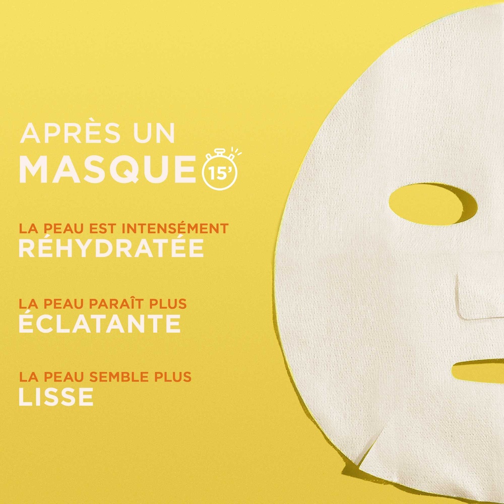garnier SkinActive Masque tissu Vitamine C Booster d'éclat