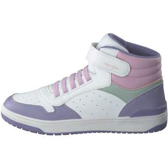 Geox J Washiba Girl Sneaker High in weiß