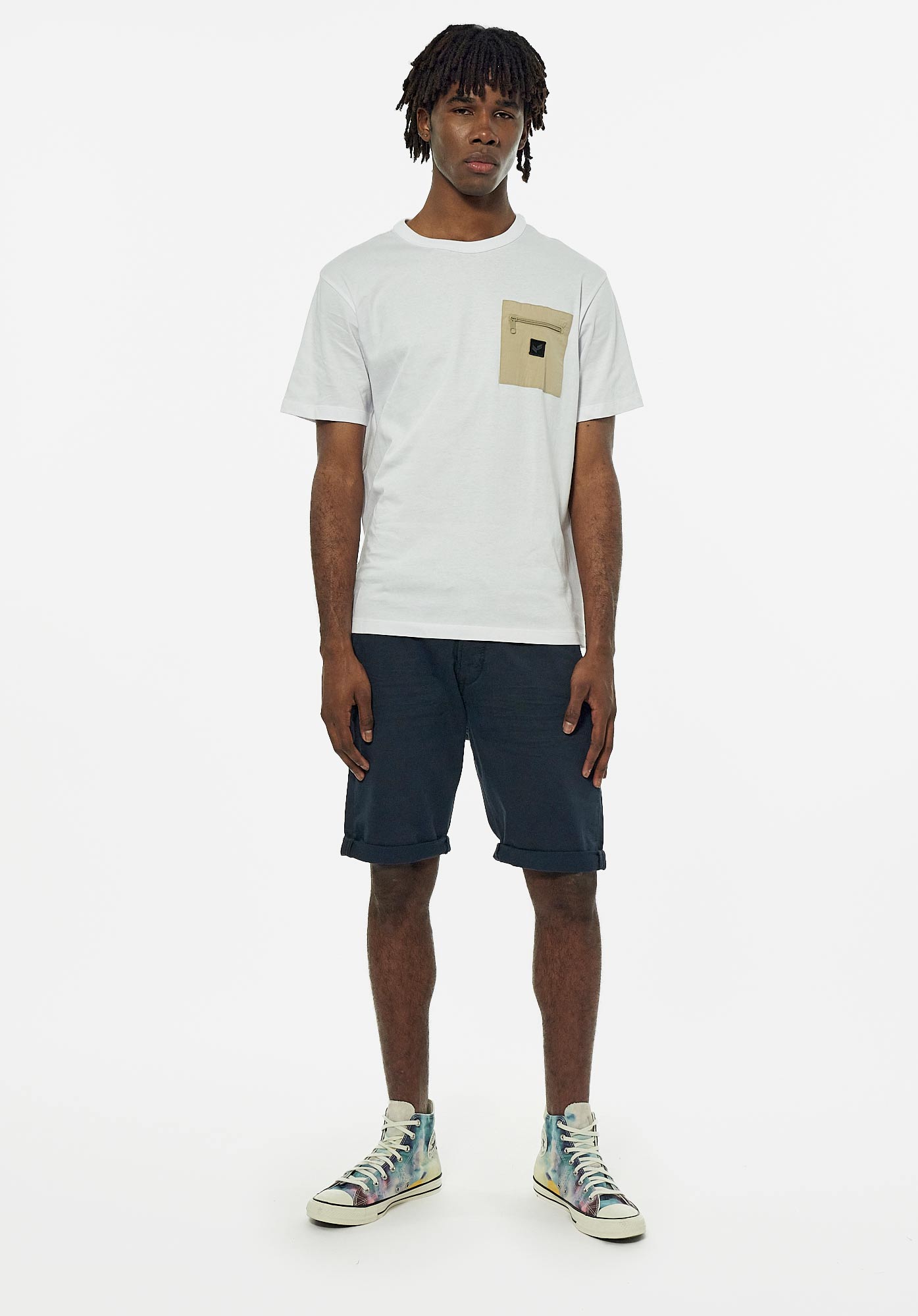 BRIGS  T-shirt blanc Homme en 100% coton