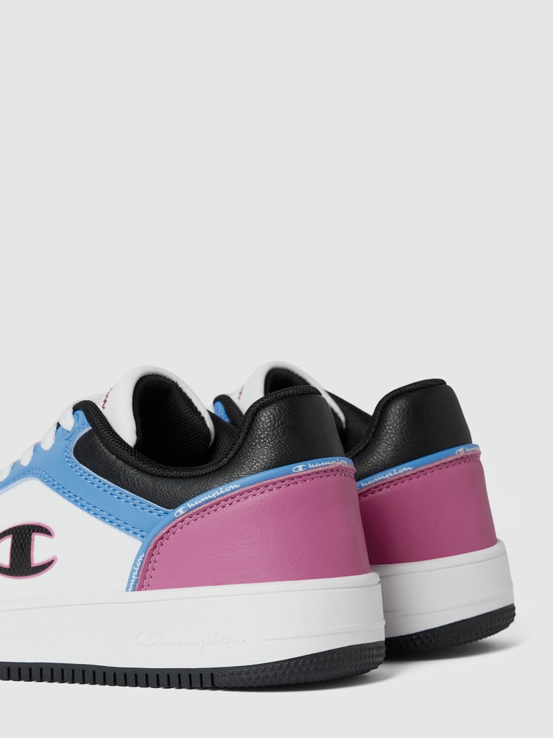 Sneaker mit Label-Details Modell 'REBOUND' in weiß