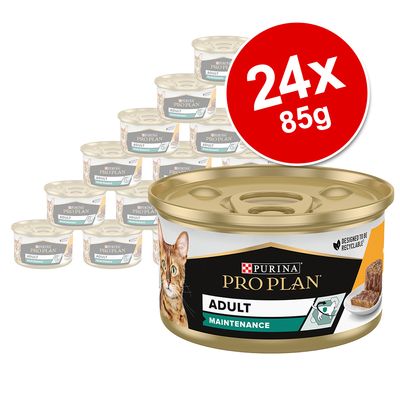 PURINA PRO PLAN Cat Adult Maintenance 24 x 85 g