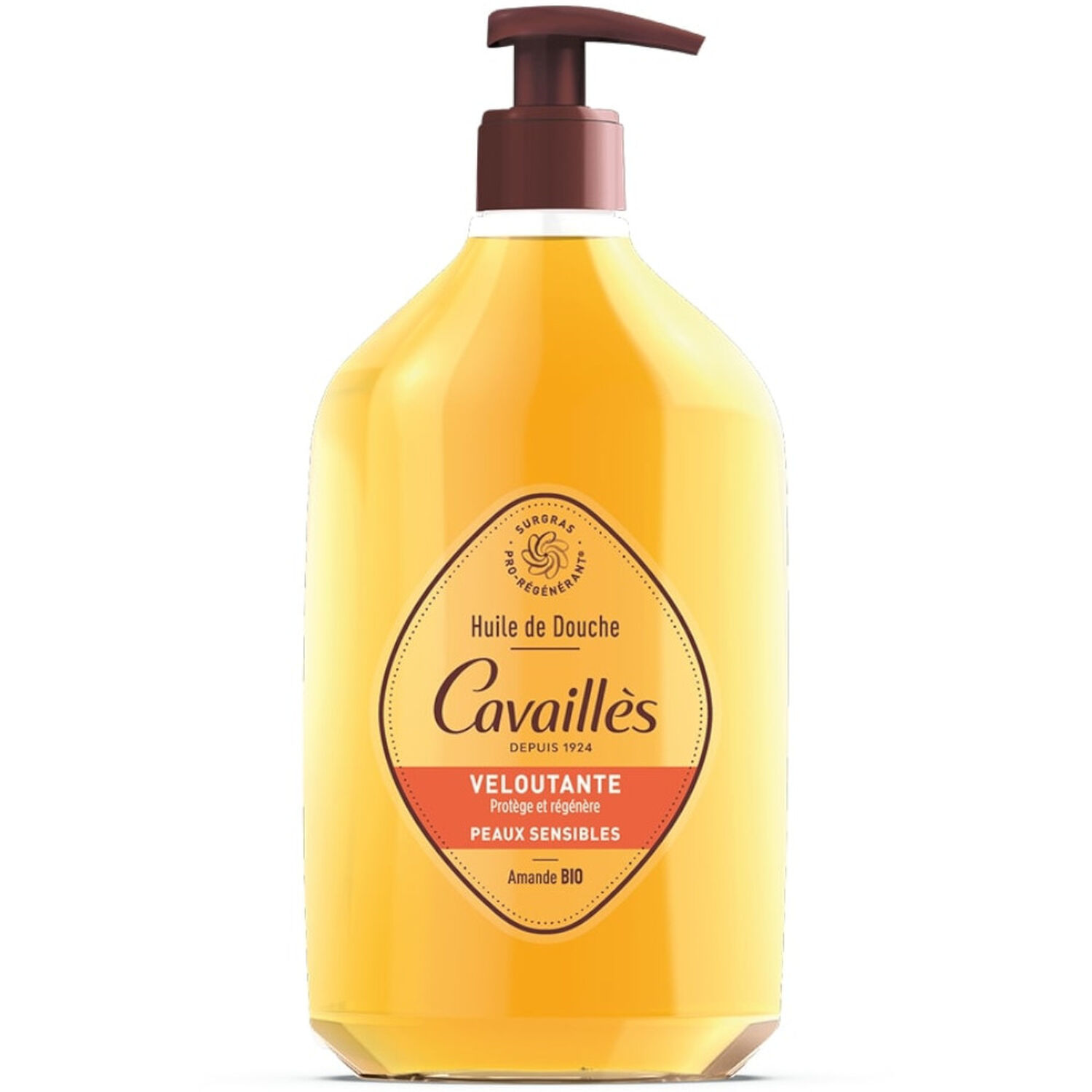 Cavaillès Veloutante Huile de Douche - Peaux Sensibles