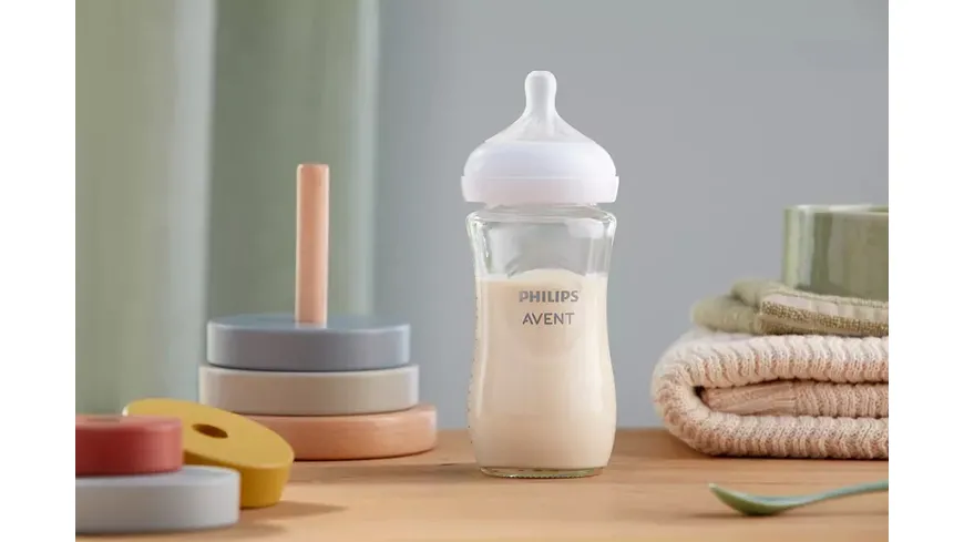 PHILIPS Avent Babyflaschen Set aus Glas Natural Response SCD878/11