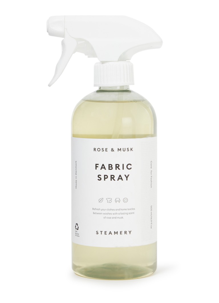 Spray textil Steamery cu trandafir și mosc, 500 ml