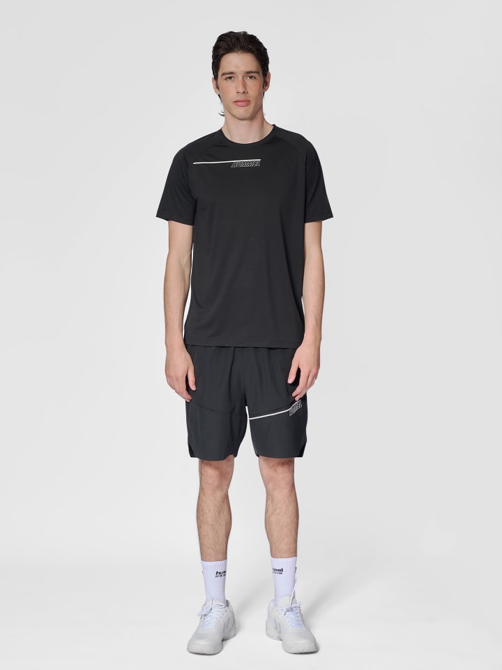 Hummel Hummel T-Shirt Hmlcourt Paddeltennis Herren in LIGHT GREY/BLACK günstig kaufen