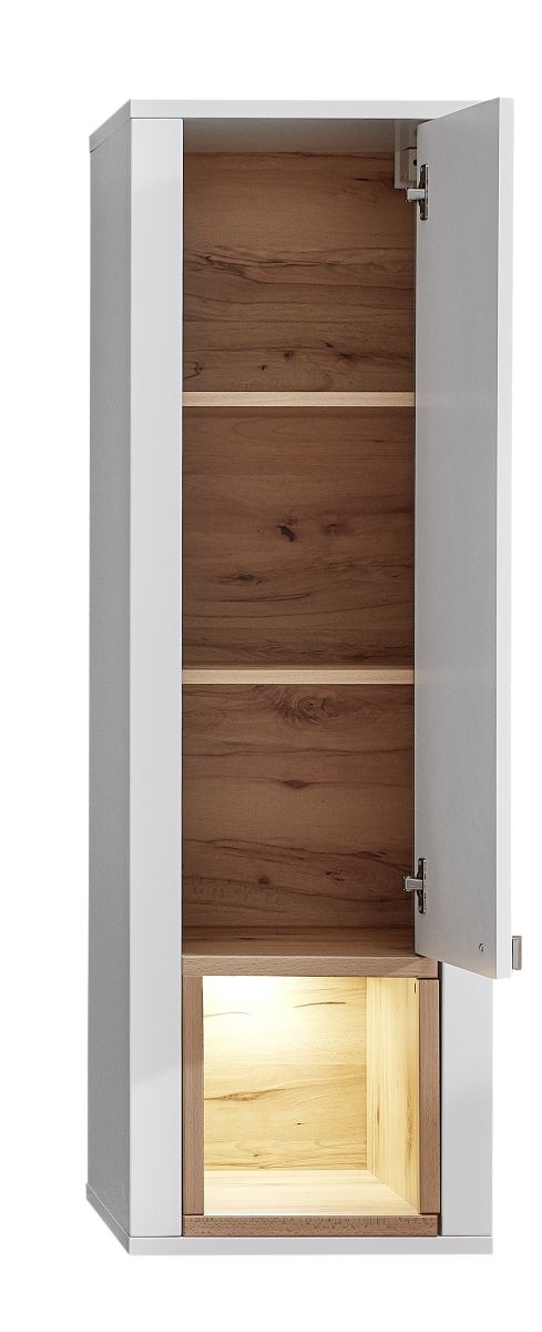 Hängeschrank Serpio Weiß 42x133x41cm