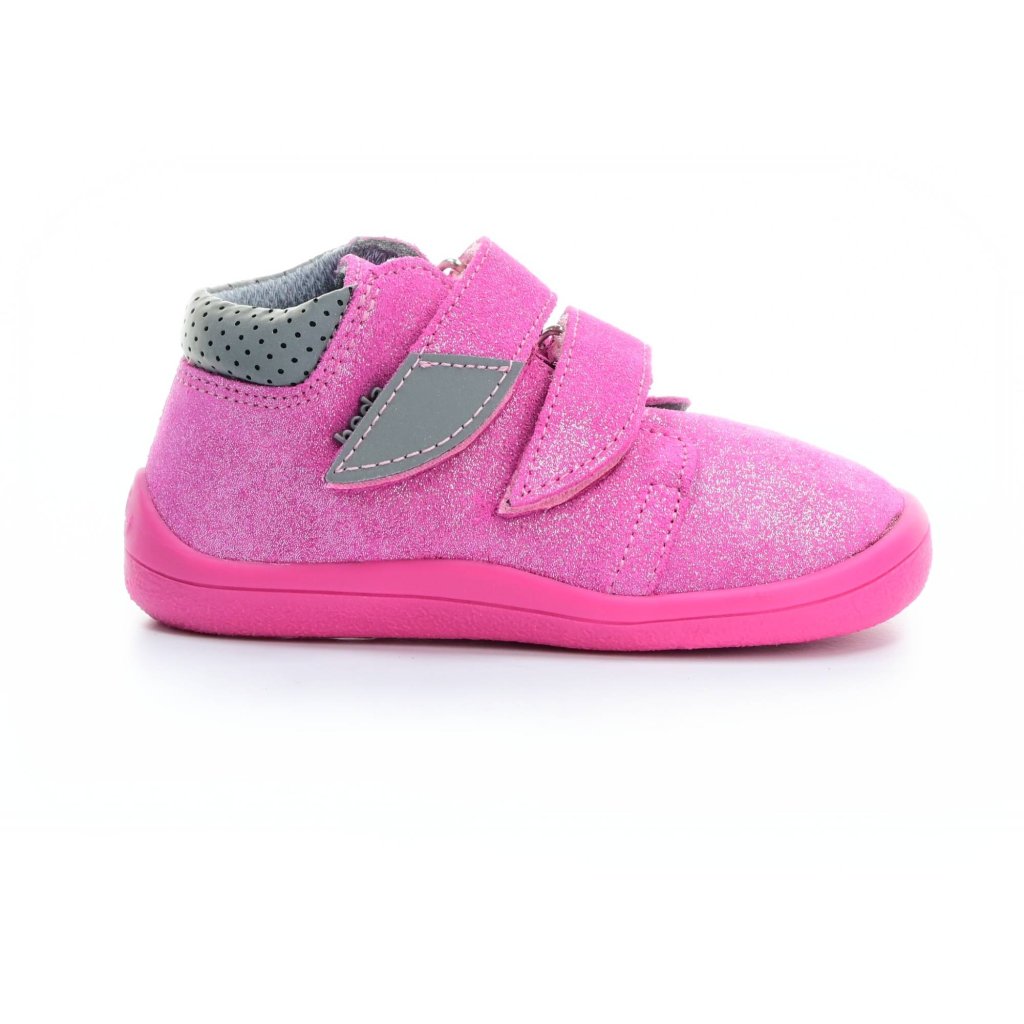 Beda Janette mit Membran und Hinterkappe (BF 0001/W/M/2/OP) rosa Barfuß-Stiefeletten