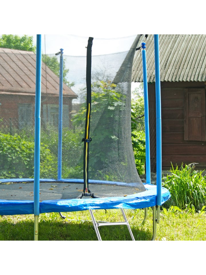 relaxdays Leiter Trampolin in Silber - (B)38 x (T)97 cm günstig kaufen onesize