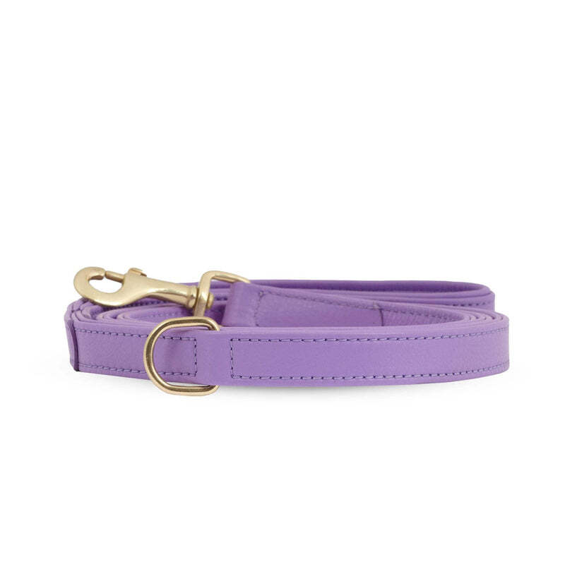 William Walker Hundeleinen William Walker Hundeleine Plain Lavander S-L