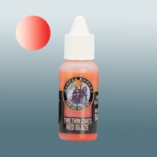 Two Thin Coats - Glaze - Red Glaze (15ml)