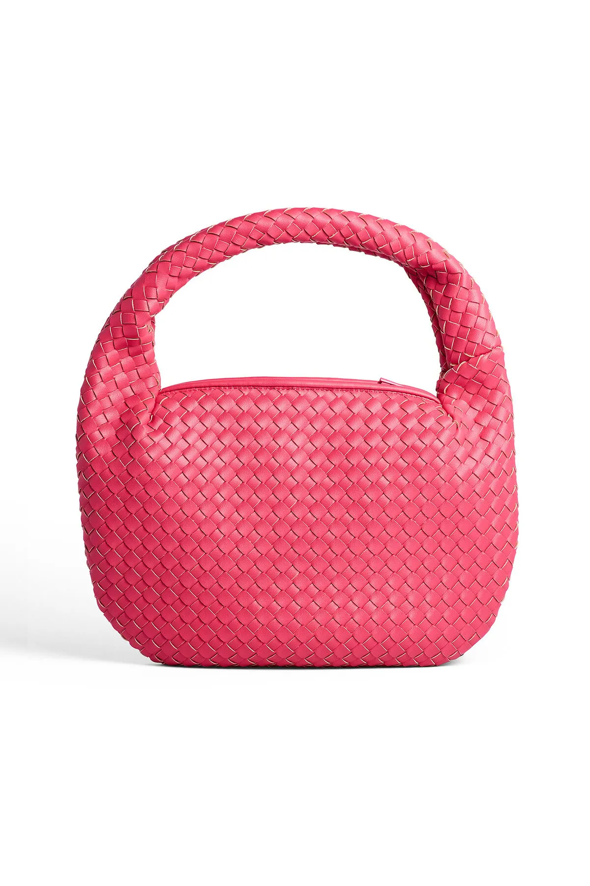 NA-KD Accessories  Gewebte, abgerundete Umhängetasche