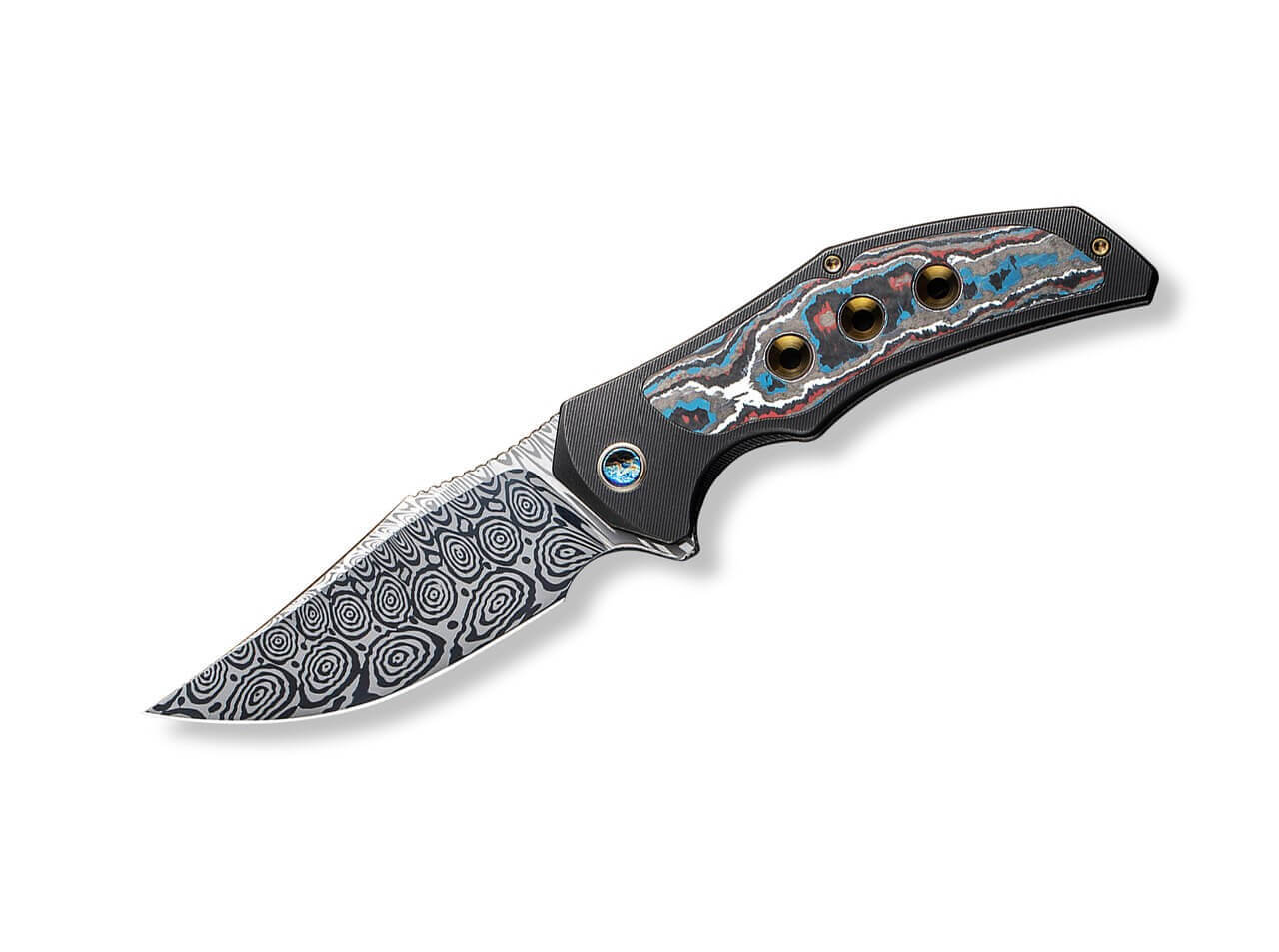 Magnetron Black Nebula Fat Carbon Damascus