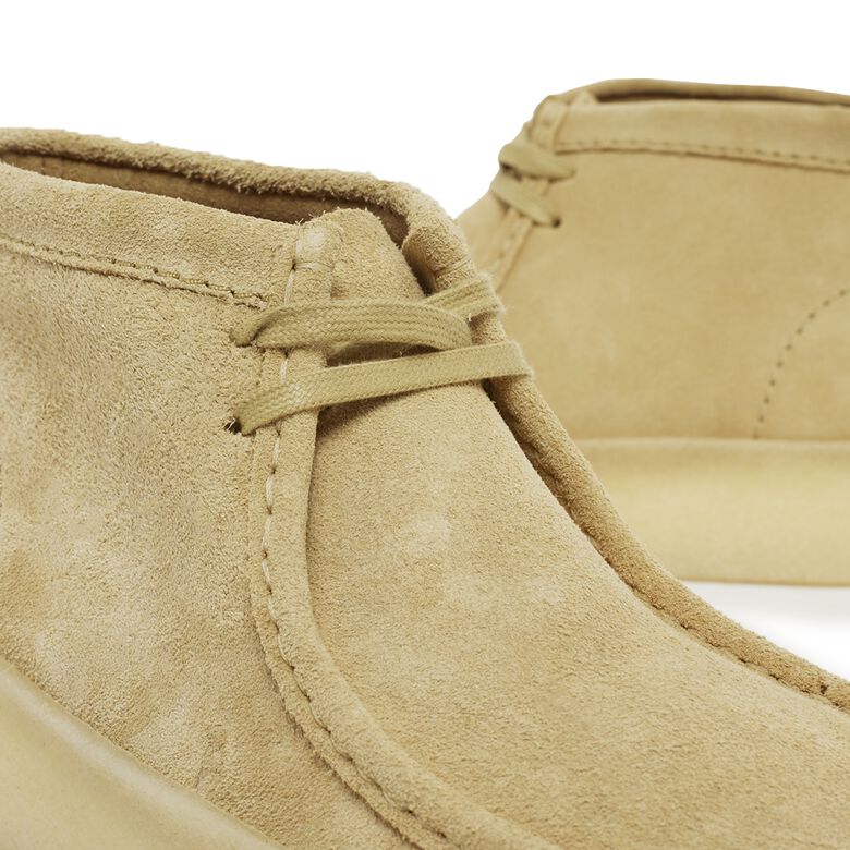 Clarks Wallabee Cup Boot Maple suede