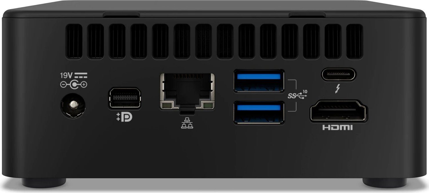 dcl24.de Intel NUC 11 Mini-PC (Intel Core i7 Intel i7-1165G7, 16 GB RAM, 500 GB SSD, Luftkühlung)