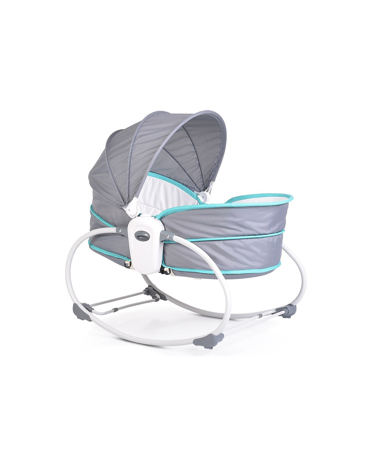 Babywippe Ava mit Musikfunktion Vibration Sonnenschutz Moskitonetz Babywippen