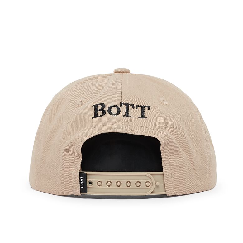 BoTT Script Logo 3 Panel Cap beige