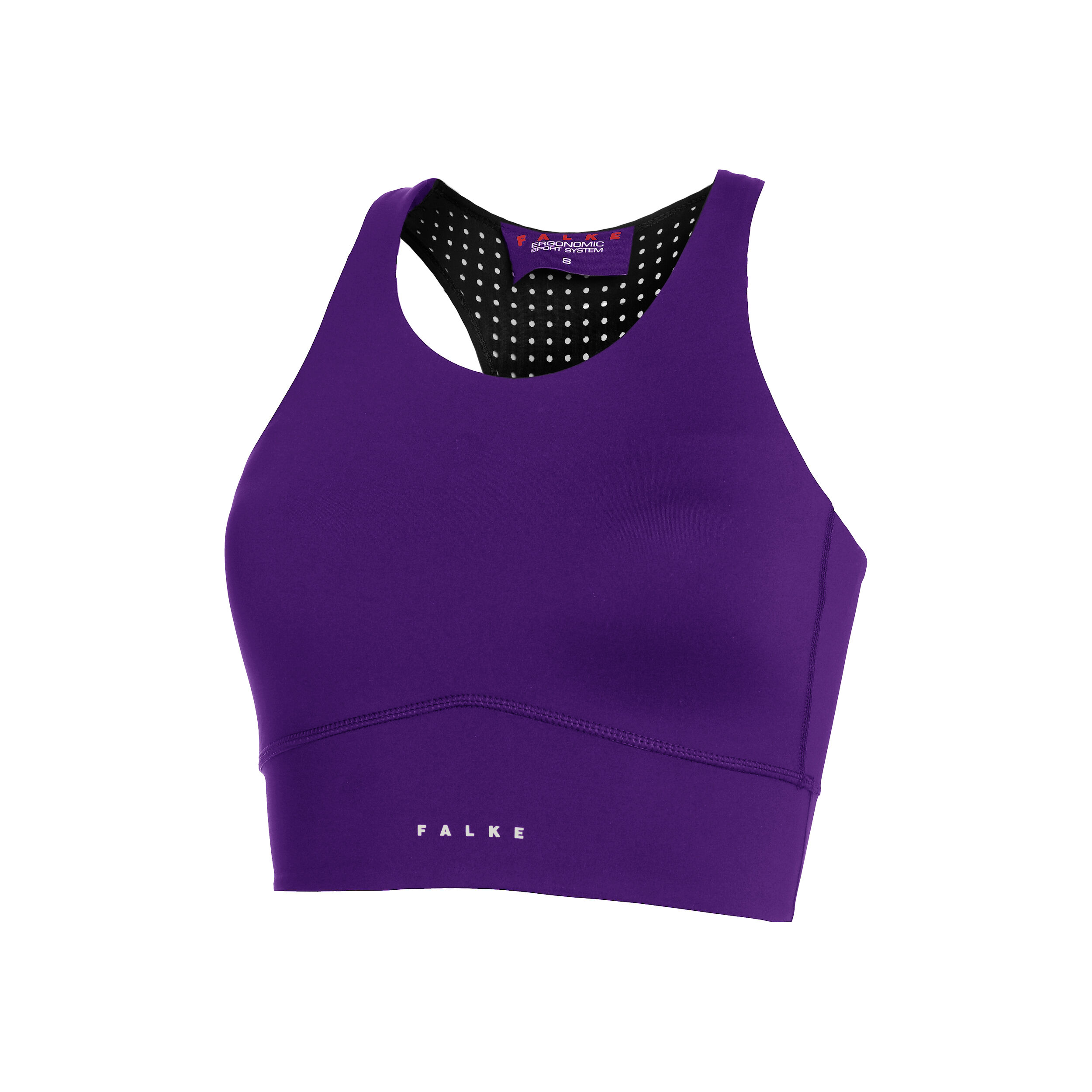 Core Sports Racer Sport-BH Damen - Lila