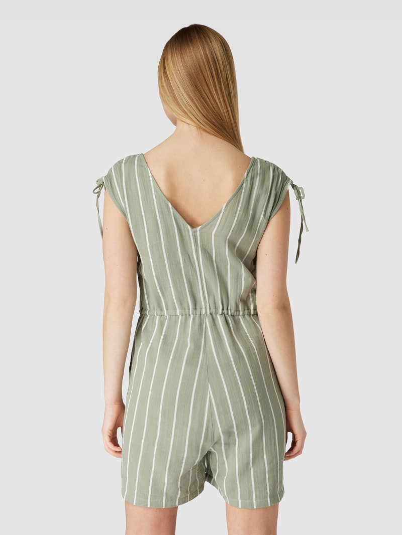 Playsuit aus Baumwolle mit Allover-Muster Modell 'NORA' in mint