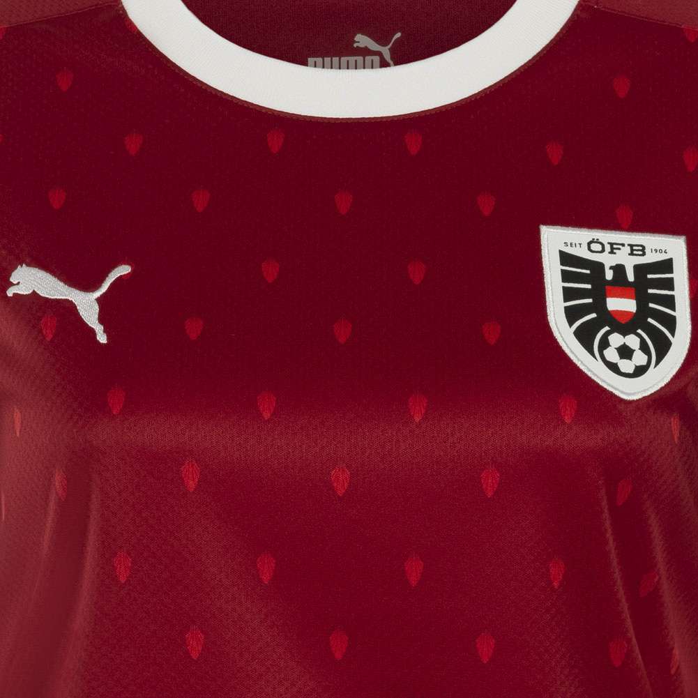 Österreich PUMA Damen Heim Trikot 757118-01
