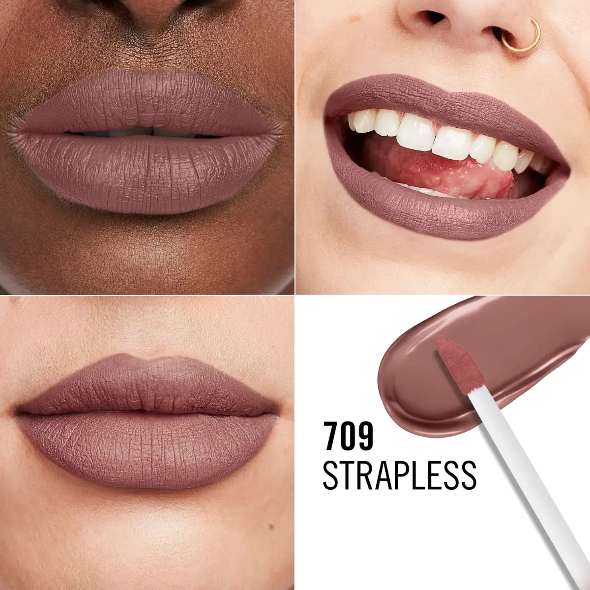 Rimmel Lasting Mega Matte Pomadka do ust 709 bez naramenica