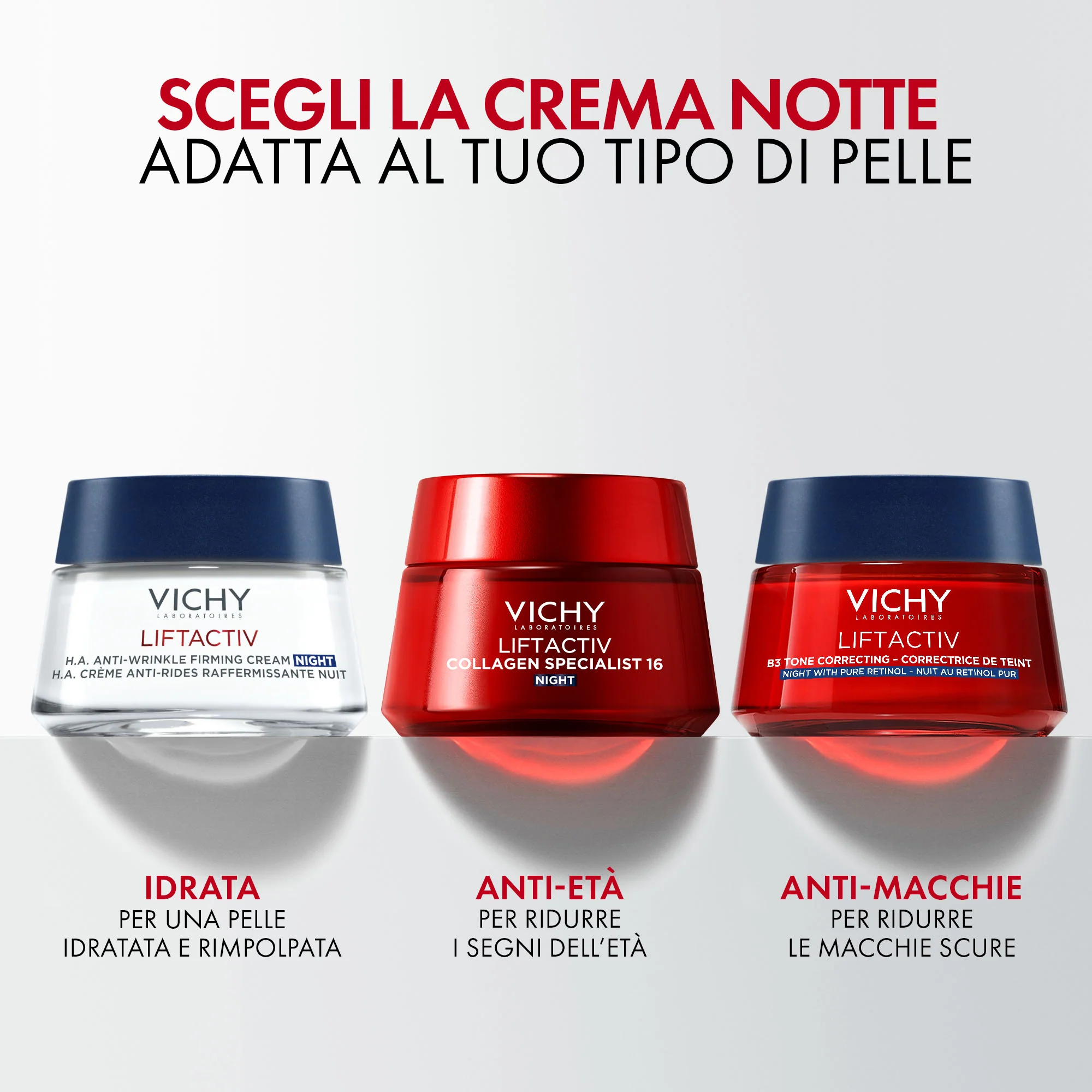 Liftactiv Liftactiv Collagen Specialist 16 noćna krema - Globalni noćni tretman lica, Noćni tretman lica protiv bora, Posvjetljujući noćni tretman lica, Hidratantni noćni tretman lica