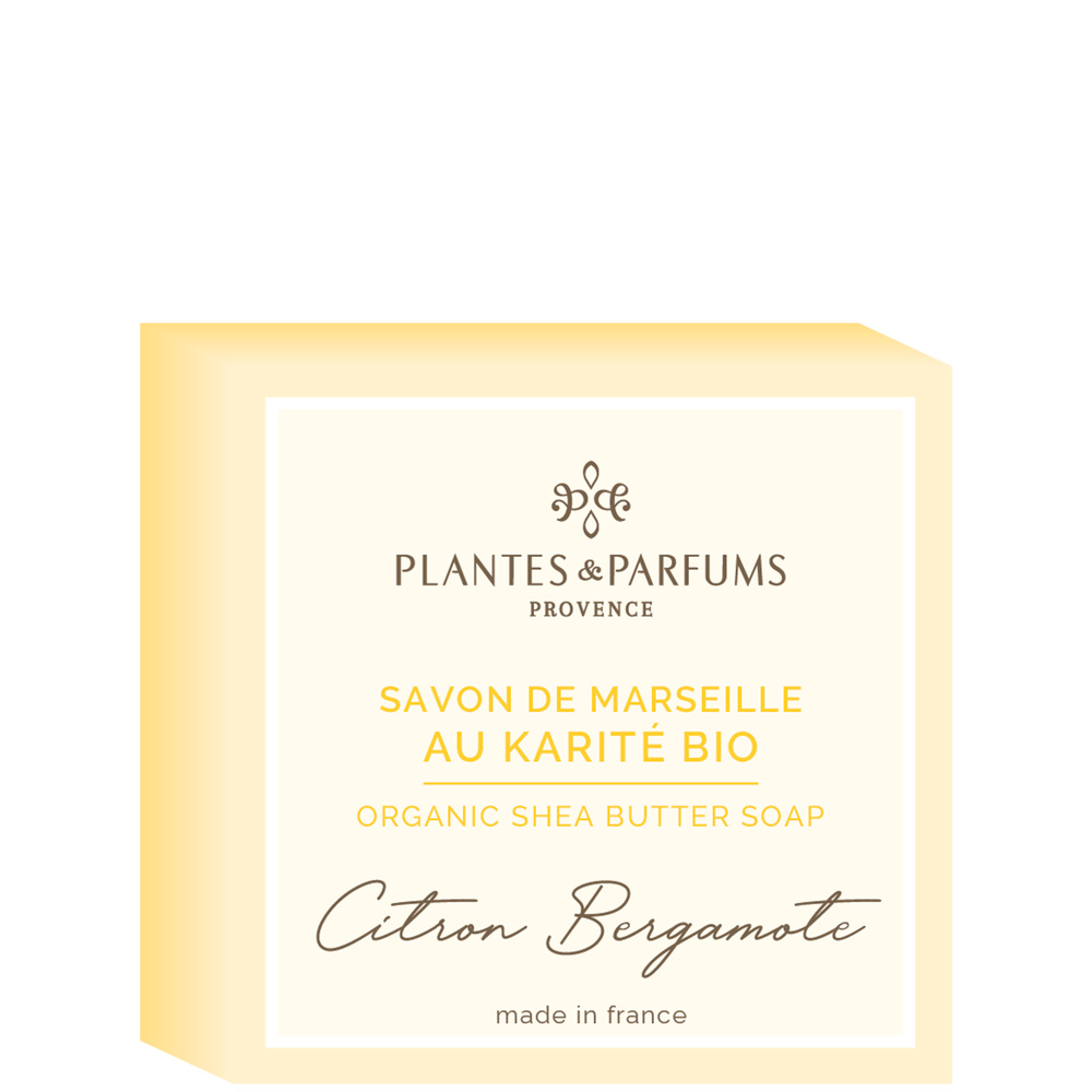 Plantes et Parfums Karité - Parfum Citron Bergamote Savon de Marseille