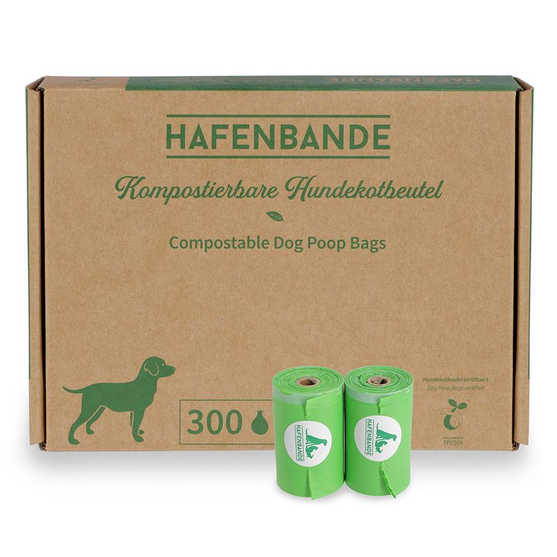 HAFENBANDE Kompostierbare Hundekotbeutel zu TOP-Preisen | bitiba