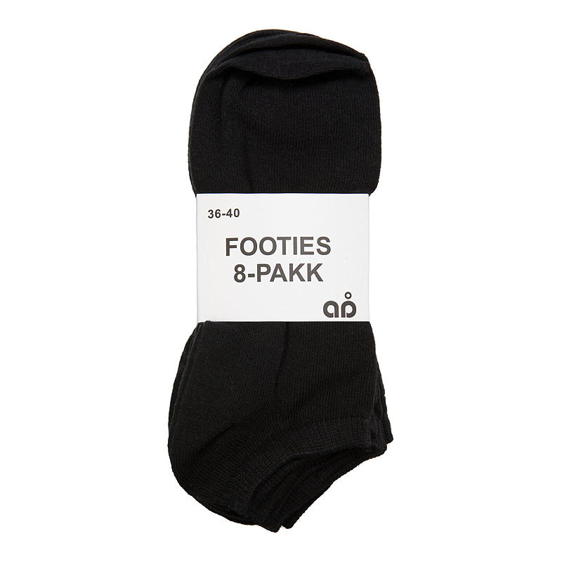 Time 2 Change Footies 8-pk str 36/40, sort
