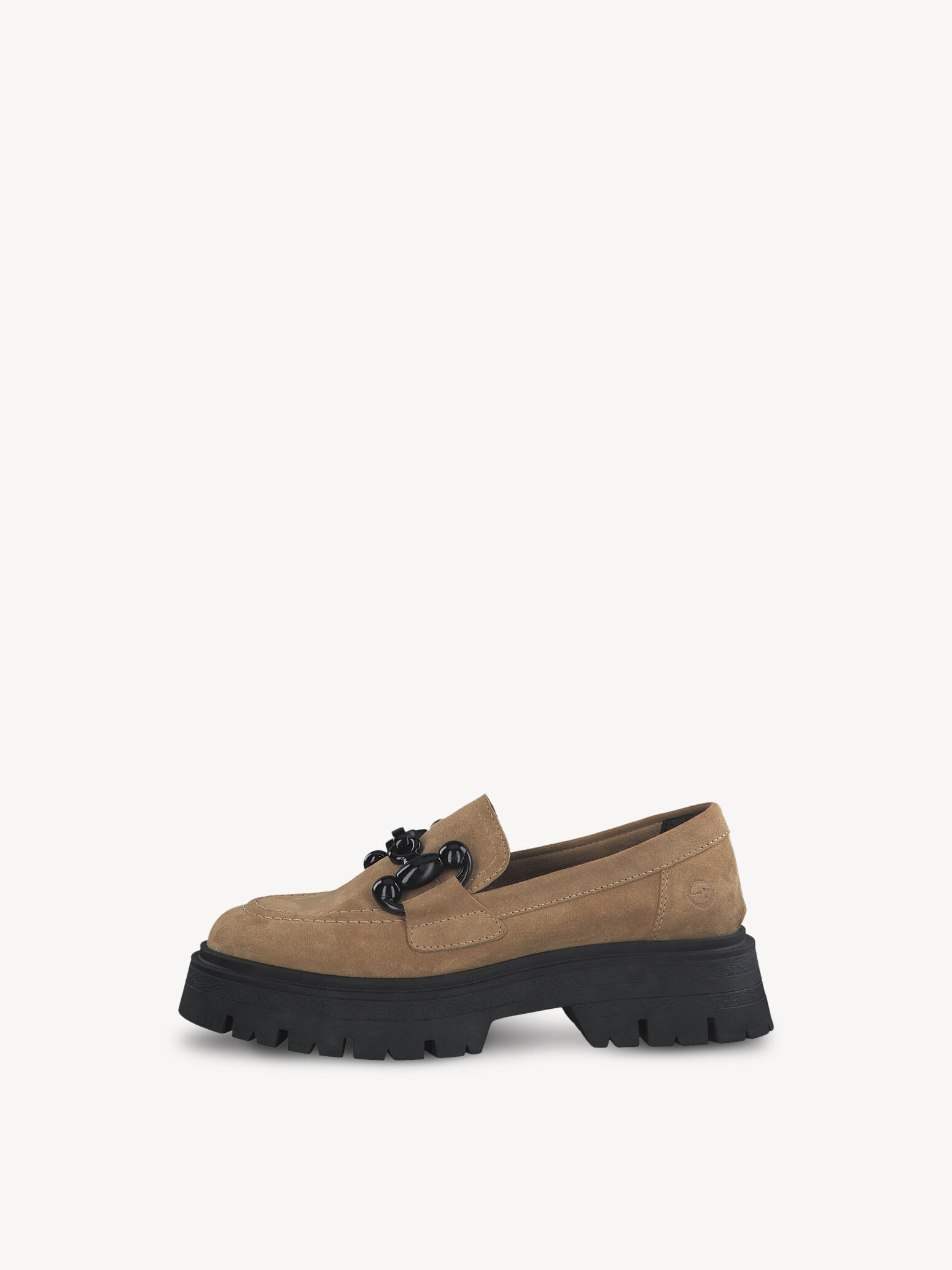 Slipper en cuir - marron