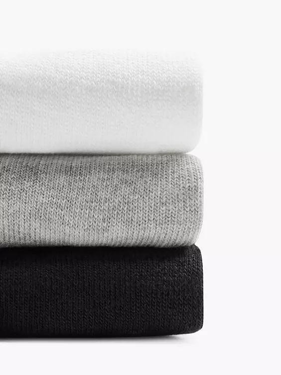 adidas Essentials Linear 3er Pack Crew Socken
