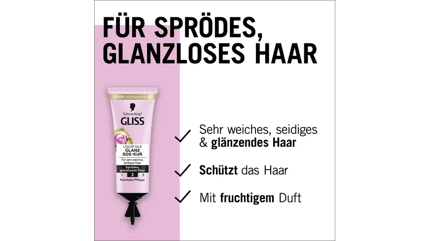 Gliss Liquid Silk Glanz SOS-Kur 15 ml