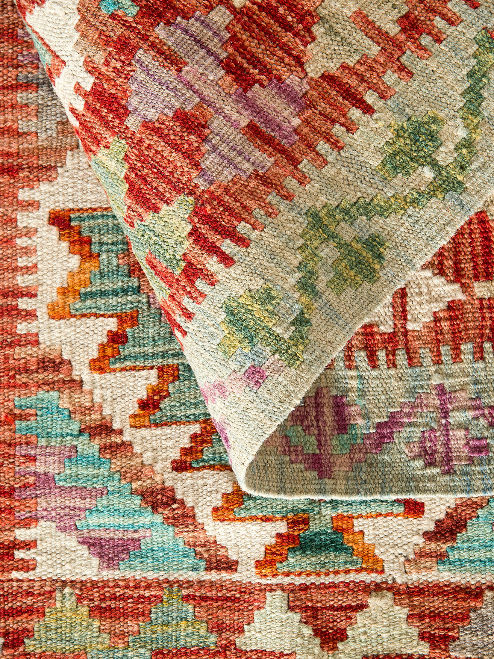 Afghan Kelim ca. 82 x 124 cm, Unikat / Einzelstück