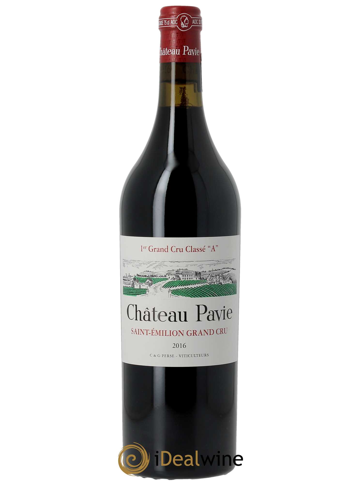 Château Pavie 1er Grand Cru Classé A  2016 - Lot de 1 Bouteille